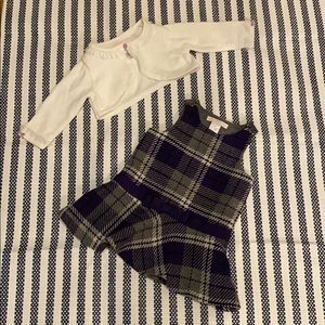 Janie & Jack 🎀 Girls (3-6M) Cardigan & Dress Set